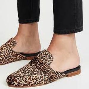 NIB Milan loafer mule cheetah print 9 brand new 🐆